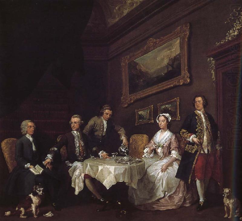 Strode family, William Hogarth